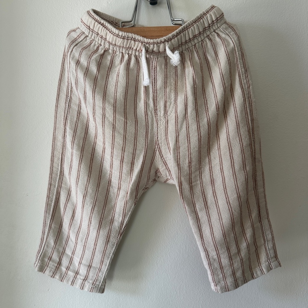 H&M Linen-Blend Joggers